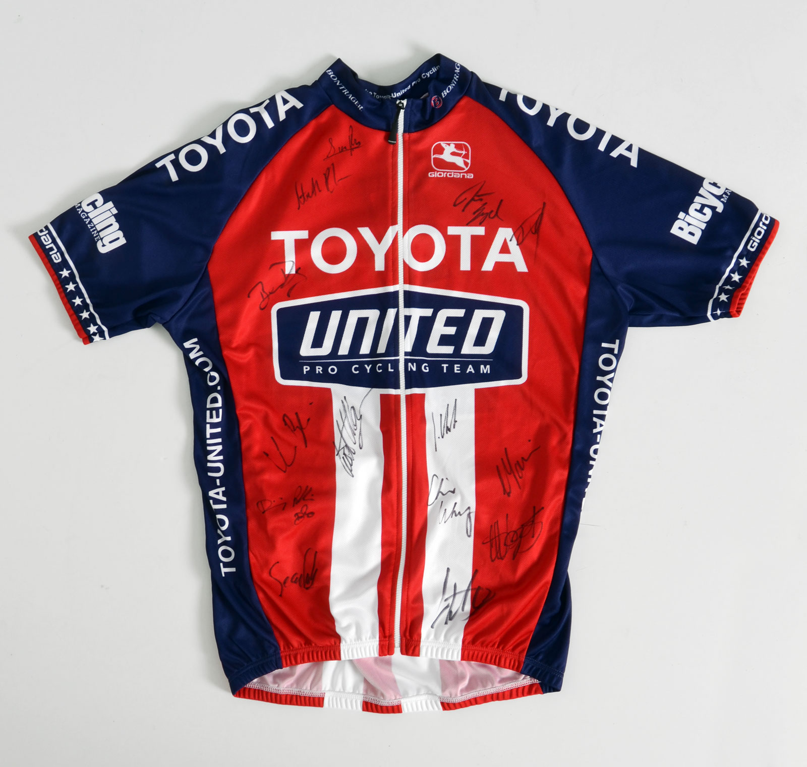 toyota united cycling jersey #4