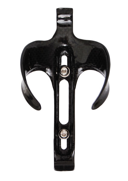 SET 2 CARBON FIBER BICYCLE BOTTLES CAGES clear STRADALLI BIKE CAGE WATER BOTTLE